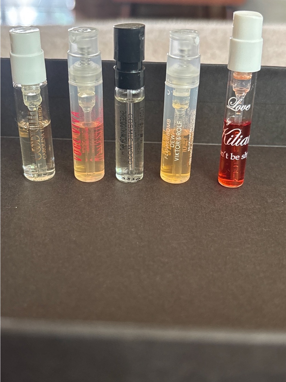 Designer Fragrance Sample Spray Lot of 5